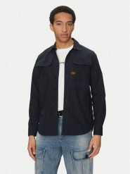 G-Star Raw Koszula Cpo Utility D26470-C973 C742 Granatowy Regular Fit. Niebieskie koszule G-Star Raw, m, bez wzorów, z bawełny, bez kołnierzyka, bez ramiączek. Za 439.99 zł.