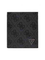 Guess Portfel SMVELE LEA22 Czarny. Czarne portfele Guess, z aplikacjami, ze skóry. Za 189.99 zł.