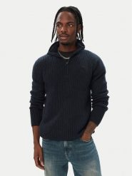 G-STAR Sweter Double D27961-D754 Granatowy Regular Fit. Niebieskie swetry rozpinane G-Star, m, bez wzorów, z syntetyku, bez kołnierzyka, bez ramiączek. Za 539.99 zł.