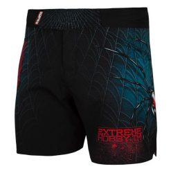 Spodenki Sportowe Męskie na trening i siłownię EXTREME HOBBY WIDOW. Czarne krótkie spodenki sportowe EXTREME HOBBY, m, bez wzorów, z elastanu. Za 229.00 zł.