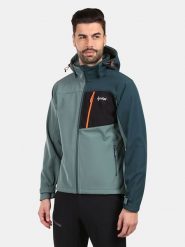 Kilpi Kurtka softshellowa "Ontavio" w kolorze zielonym rozmiar: XL. Zielone kurtki outdoor i hardshell Kilpi, m, bez wzorów, bez kaptura. Za 261.05 zł.