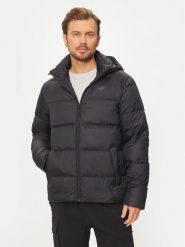 4F Kurtka puchowa 4FWAW24TDJAM513 Czarny Regular Fit. Czarne kurtki 4F, m, bez wzorów, z puchu, bez kaptura. Za 349.99 zł.