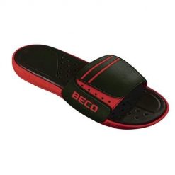 Klapki męskie Beco czerwono-czarne EVA. Czarne klapki 47 Brand, z materiału. Za 209.99 zł.