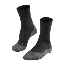 Skarpetki Falke TK2 Sensitive. Czarne skarpety Falke, bez wzorów, z materiału. Za 161.50 zł.