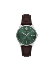 Emporio Armani Zegarek Minimalist AR11672 Brązowy. Brązowe, analogowe zegarki Emporio Armani. Za 709.99 zł.