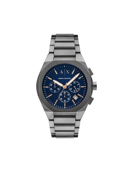 Armani Exchange Zegarek Rafael AX4182 Srebrny. Szare zegarki Armani Exchange, srebrne. Za 979.99 zł.