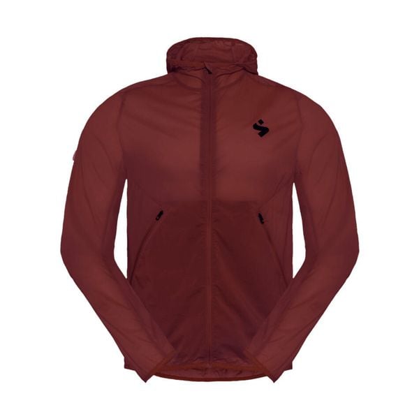 Kurtka wodoodporna z kapturem wiatroszczelna Sweet Protection Hunter. Czerwone kurtki przeciwdeszczowe SWEET PROTECTION, bez wzorów, z kapturem. Za 544.00 zł.