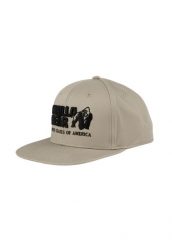 Dothan Czapka - Beżowy. Brązowe czapki z daszkiem GORILLA WEAR, bez wzorów, z bawełny. Za 161.00 zł.