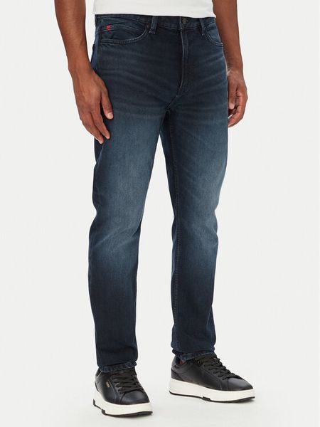 HUGO Jeansy HUGO 708 50561250 Granatowy Slim Fit. Niebieskie jeansy Hugo, m. Za 449.99 zł.