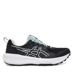 Buty do biegania Asics. Czarne buty do biegania ASICS, bez wzorów, bez zapięcia, do biegania. Za 449.99 zł.