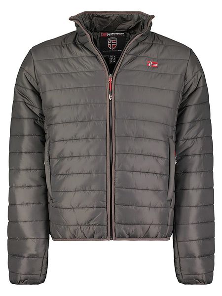 Geographical Norway Kurtka pikowana "Amigo" w kolorze ciemnoszarym rozmiar: L. Szare kurtki Geographical Norway, l, z aplikacjami, bez kaptura. Za 126.75 zł.