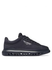 KARL LAGERFELD Sneakersy Kapri Kite KL54527 Granatowy. Niebieskie buty sportowe casual KARL LAGERFELD, bez wzorów, z nubiku, bez zapięcia. Za 989.99 zł.
