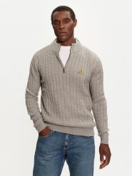 Brave Soul Sweter MK-248PLATO Szary Regular Fit. Szare swetry rozpinane Brave Soul, m, bez wzorów, z syntetyku, bez kołnierzyka, bez ramiączek. Za 199.99 zł.