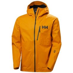 Kurtka turystyczna Helly Hansen Odin Infinity Minimalist. Brązowe kurtki Helly Hansen, m, bez wzorów, bez kaptura. Za 1,647.00 zł.