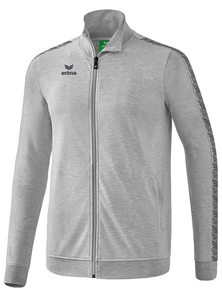 Erima Kurtka sportowa "Essential Team" w kolorze szarym rozmiar: 140. Szare kurtki outdoor i hardshell Erima, bez wzorów, z materiału, bez kaptura, outdoorowe. Za 114.44 zł.