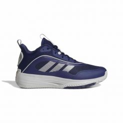Buty do koszykówki adidas Ownthegame 3.0. Niebieskie buty do biegania Adidas, bez wzorów, bez zapięcia, do biegania. Za 371.00 zł.