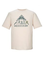Killtec Koszulka funkcyjna "Kos 1" w kolorze beżowym rozmiar: L. Brązowe t-shirty sportowe KILLTEC, bez wzorów, z materiału, bez ramiączek, outdoorowe. Za 71.56 zł.
