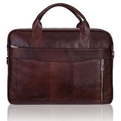 Torba męska skórzana Tizano TM02 czekolada. Torby na ramię TIZANO, bez wzorów, z jeansu, na ramię, bez dodatków. Za 390.99 zł.