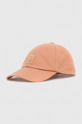 Tommy Hilfiger czapka z daszkiem bawełniana kolor niebieski gładka. Niebieskie czapki z daszkiem Tommy Hilfiger, bez wzorów, z bawełny. Za 229.99 zł.