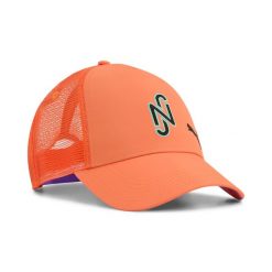 Puma Czapka Neymar Jr Trucker 02630601. Brązowe czapki z daszkiem Puma, z aplikacjami, z bawełny. Za 79.43 zł.