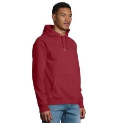 Bluza Z Kapturem Dla Dorosłych Unisex Stellar. Czerwone bluzy z kapturem SOL'S, m, bez wzorów, z bawełny, z kapturem. Za 165.99 zł.