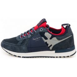 Pepe Jeans Tenisówki Męskie Tinker Pro-73 41 Ciemny Niebieski. Trampki marki Pepe Jeans. W wyprzedaży za 335.00 zł.