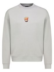 Sublevel Bluza w kolorze jasnoszarym rozmiar: S. Szare bluzy Sublevel, s, bez wzorów, bez kaptura. Za 104.99 zł.