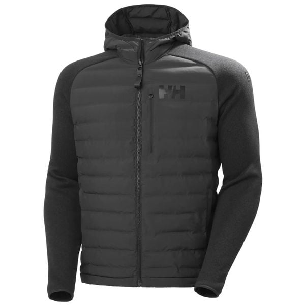Kurtka puchowa Helly Hansen Arctic Ocean Hybrid. Brązowe kurtki Helly Hansen, xl, bez wzorów, z dzianiny, bez kaptura. Za 575.00 zł.