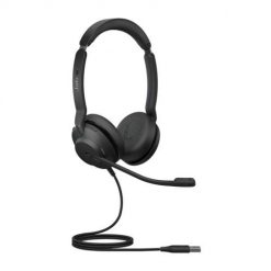 Słuchawki nauszne Jabra Evolve2 30 SE MS Stereo, USB-C, czarne. Czarne słuchawki nauszne Jabra. Za 300.99 zł.