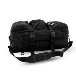 Torba podróżna i plecak 3 w 1 OFFLANDER offroad. Czarne torby na ramię OFFLANDER, z aplikacjami, z materiału, na ramię, duże, bez dodatków. Za 381.11 zł.