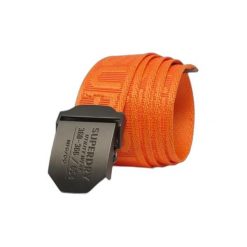 Spleciony pas Superdry Workwear. Brązowe paski Superdry, bez wzorów. Za 128.15 zł.