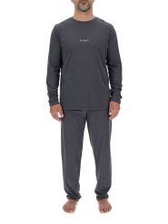 Pierre Cardin Piżama w kolorze antracytowym rozmiar: S. Czarne piżamy Pierre Cardin, s, bez wzorów, z bawełny, bez ramiączek. Za 65.99 zł.