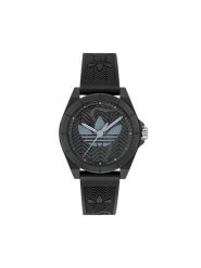 Adidas Zegarek Project Four AOST25033 Czarny. Czarne, analogowe zegarki Adidas. Za 329.99 zł.