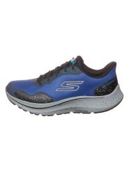 Skechers Buty "Go Run Comsistent 2.0 - Piedm" w kolorze czarno-niebieskim do biegania rozmiar: 42. Czarne buty do biegania Skechers, bez wzorów, bez zapięcia, do biegania. Za 324.45 zł.