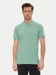 Blend Polo 20717857 Zielony Regular Fit. Zielone koszulki polo Blend, m, bez wzorów, z bawełny, bez kołnierzyka, bez ramiączek. Za 49.99 zł.