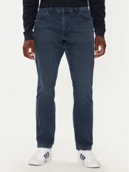 Wrangler Jeansy River 112356840 Granatowy Tapered Fit. Niebieskie jeansy Wrangler, m. Za 224.99 zł.