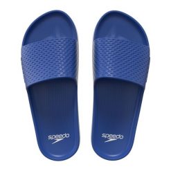 Klapki basenowe antypoślizgowe męskie Speedo Slide Entry. Niebieskie klapki Speedo. Za 171.57 zł.