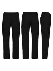 Eight2Nine Bojówki w kolorze czarnym rozmiar: W33. Czarne joggery i bojówki Eight2Nine, bez wzorów. Za 113.99 zł.