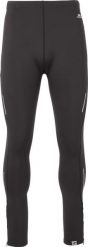 Trespass Jaxon - Męskie długie legginsy treningowe, czarne. Czarne legginsy długie sportowe 2117 OF SWEDEN, l, bez wzorów, z elastanu, trekkingowe. Za 121.60 zł.