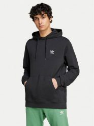 Adidas Bluza Trefoil Essentials IW5789 Czarny Regular Fit. Czarne bluzy Adidas, l, bez wzorów, z bawełny, bez kaptura. Za 169.99 zł.