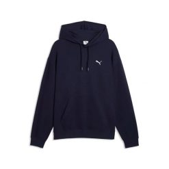 Bluza z kapturem z regulowanym sznurkiem Puma. Niebieskie bluzy z kapturem Puma, m, bez wzorów, z dżerseju, z kapturem. Za 256.50 zł.