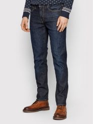 Selected Homme Jeansy Leon 16080594 Granatowy Slim Fit. Niebieskie jeansy Selected Homme, m. Za 199.99 zł.