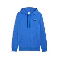 Bluza z kapturem Puma Logo N° 1 Essentials. Niebieskie bluzy z kapturem Puma, xl, bez wzorów, z bawełny, z kapturem. Za 234.65 zł.
