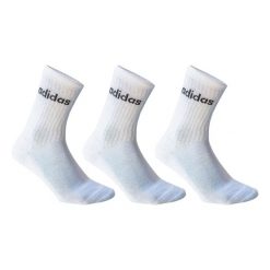 SKARPETY SPORTOWE Adidas DŁUGIE tenis 3 PARY. Skarpetki sportowe Adidas, bez wzorów, z dzianiny. W wyprzedaży za 39.99 zł.