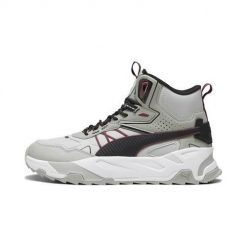 Buty do chodzenia męskie Puma Trinity Mid Hybrid L. Szare buty sportowe casual Puma, bez wzorów, z materiału, bez zapięcia. Za 659.00 zł.