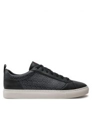 Hugo Sneakersy Morrie 50531398 10267291 01 Czarny. Czarne buty sportowe casual Hugo, bez wzorów, ze skóry, bez zapięcia. Za 479.99 zł.