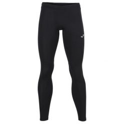 Legginsy do biegania męskie Joma Running Night Long Tights. Czarne legginsy długie sportowe Joma, m, bez wzorów, do biegania. Za 69.99 zł.