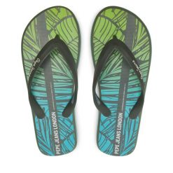 Japonki Pepe Jeans. Brązowe japonki Pepe Jeans, bez wzorów, z jeansu. Za 119.99 zł.
