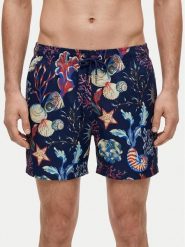 Gant Szorty kąpielowe 922616014 Granatowy Regular Fit. Niebieskie kąpielówki GANT, m, bez wzorów, z syntetyku. Za 357.99 zł.