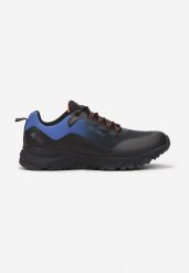 Czarno-Pomarańczowe Buty Sportowe Telape. Czarne buty trekkingowe Born2be, z aplikacjami, przed kostkę, bez zapięcia. W wyprzedaży za 186.99 zł.